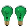 Xtricity A19 Incandescent Colored Light Bulb, 60W, E26 Medium Base,