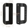 KVTTOZA Sliding Door Handle Set (No Lock, Non-Keyed), Fits 5-5/8