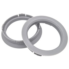 4x Centring Rings 63 3-54 1/63.3 mm to 54.1 mm Light Grey