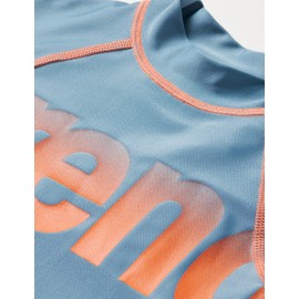 ARENA Boys Unisex Jr Rash Vest L/S Graphic Rash Guard Shirt