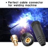 DKJ Series European Style Welding Cable Quick Coupling Plug and