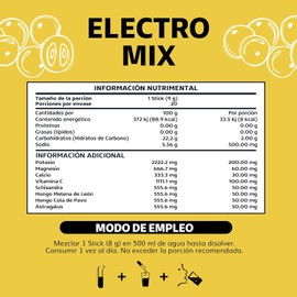 Electrolitos Sin Azúcar En Polvo Beyond Vitamins | Hidratación Baja en Calorías, apto dieta Keto | Sabor fresco y vibrante para una recuperación increíble | 20 sticks individuales (20 Sticks, Camu Camu Efervescente (Con Hongos))