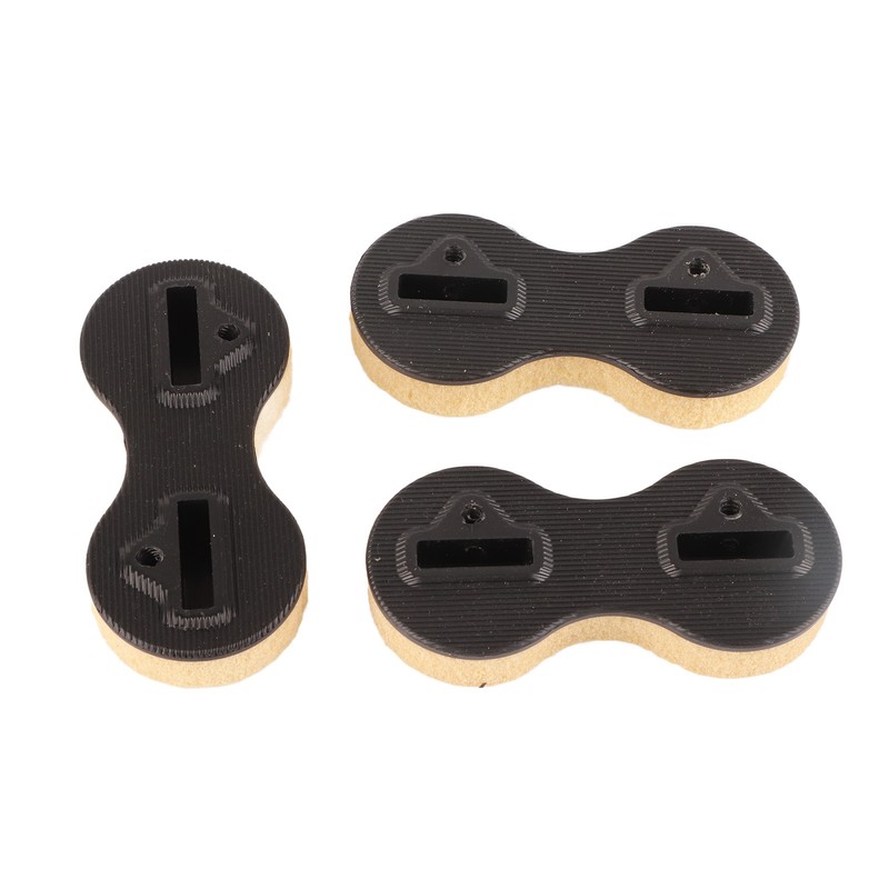 3 Pcs Surfboard Fin Box Round Cup Shape PVC Nine