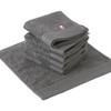 Bloom Certified Imabari Towels, Handkerchief, Set of 6, Ciel, Hand