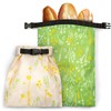Playexen Reusable Bread Bags, 2 Packs Sourdough Bread Bags for