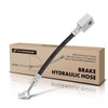 A-Premium Front Passenger Outer Brake Hydraulic Hose Compatible with Select