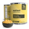 70 Egg Equivalent Nutrient Survival Vitamin Powdered Eggs Blend, Freeze