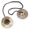 Ajuny Tibetan Tingsha Cymbals Bells Buddhist Meditation Yoga Bell Om