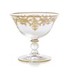 Classic Touch Decor 5" Serving Bowl with 24k Gold Artwork