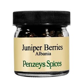Juniper Berries By Penzeys Spices .6 oz 1/4 cup jar (Pack of 1)