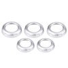 5Pcs Car Volume &amp; Air Conditioning Knobs Button Trim Cover
