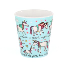 Tyrrell Katz Melamine Unicorns Design Children’s Beaker · Cute Unicorn Illustrations · Super Durable Dishwasher Safe · Fun Designs