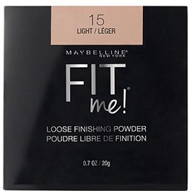 Maybelline Polvo de Maquillaje Fit Me Loose Powder, Tono Light, 20 g
