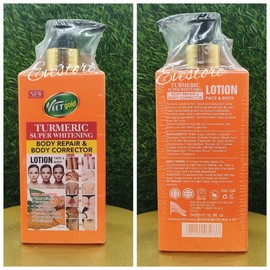 Veet gold Turmeric Whitening Repair & Corrector Face & Body Lotion 500ml 💯%💪