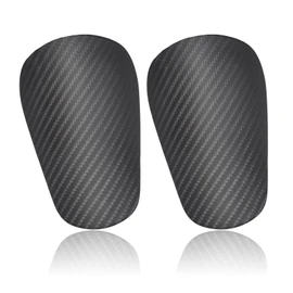 2pcs Mini Soccer Shin Guards, 3.15x1.97 Inch Extra Mini Football Shin Pads Youth and Adults Shin Guards Protective Equipment Shin Guards for Man Women Kids Boys Girls