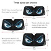 Evil Blue Eyes Windshield Sun Shade for Car Auto SUV