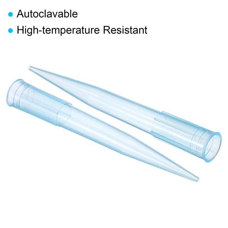 PATIKIL 1000ul Pipette Tips, 1000 Pcs Plastic Autoclavable Universal Liquid