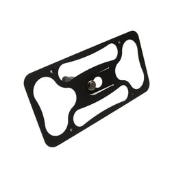 CravenSpeed Platypus License Plate Mount for Alfa Romeo Giulia | 2017-2020 | No Drilling | Installs in Seconds | Made of Stainless Steel & Aluminum | Made in USA