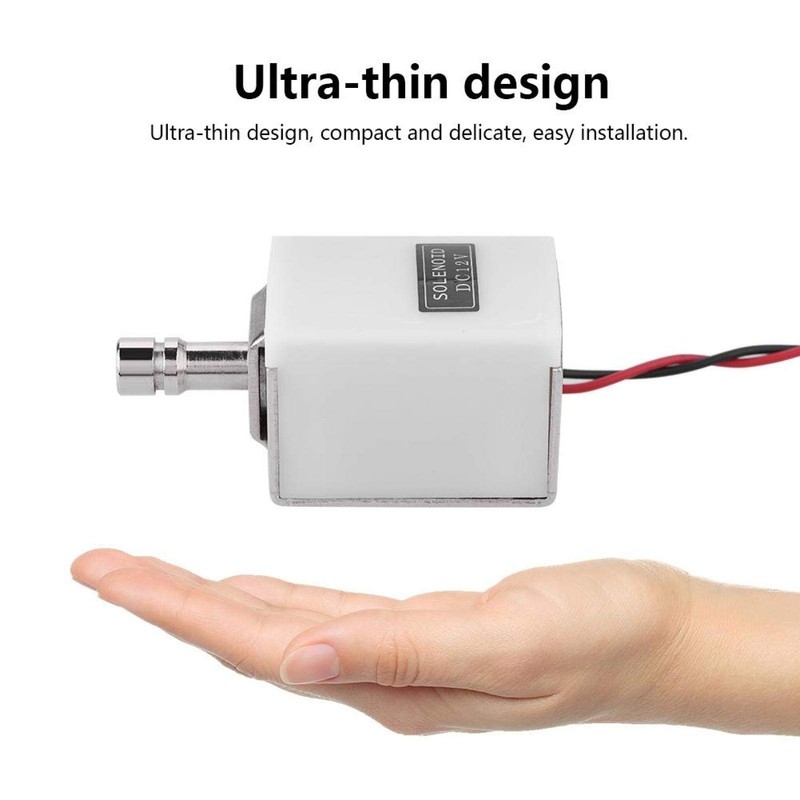 DC12V/24V Small Electronic Lock Cabinet Drawer Electric Bolt Lock Electromagnetic