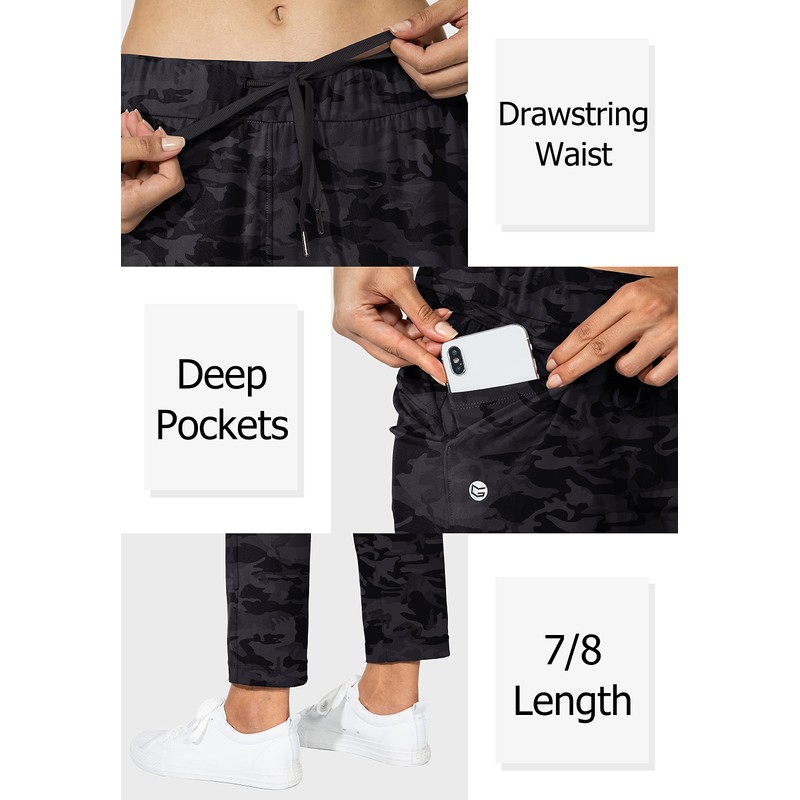 G Gradual G Gradual Women's Pants with Deep Pockets 7/8
