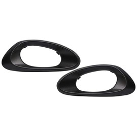 Parts N Go 2002-2009 Chevy Trailblazer Door Handle Bezel Trim Black Driver & Passenger Front Interior Left/Right Hand - 15214501, 15214502