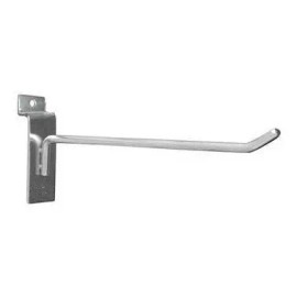 Exhivit Gancho Blister Cromo P/panel Ranurado 25 Pzs De 25 Cms