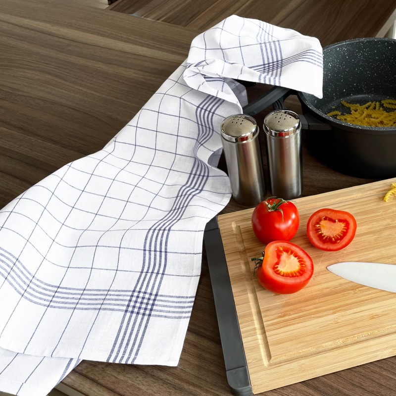 ZOLLNER Set of 5 Tea Towels 50 x 70 cm