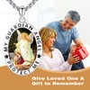 YueYuan Guardian Angel Necklace 925 Sterling Silver Guardian Angel Protect