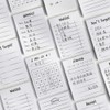 Operitacx 16pcs Nonstick Memo Pads for Notes and Schedules Blank