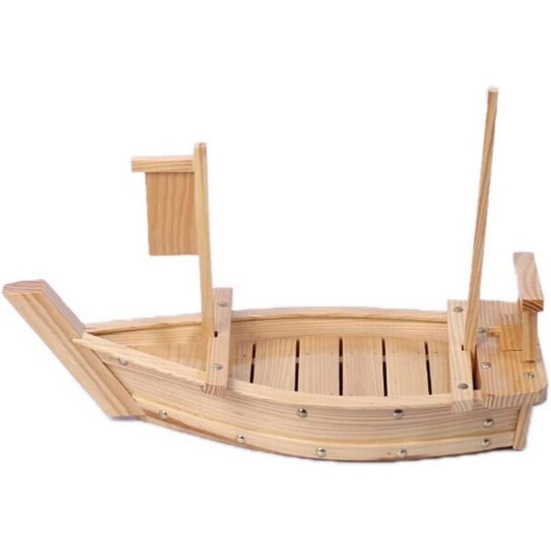 Wooden Sushi Boat 25 1/2 in.