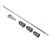 GELUOXI 3 Black U Joint 36" Steel Steering Shaft Support