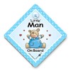 Little Man On Board Car Sign, Baby On Board Sign
