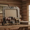 Comfy Hour 7.48" x 7.75" Double Horse Figurine Photo Frame,
