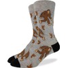Good Luck Sock Men's Bigfoot Socks, Big & Tall