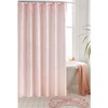 Luxape Bow Shower Curtain, Coquette Handcrafted Bow Tie Bath Curtain