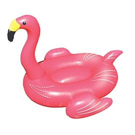 Swimline Giant Inflatable Ride-On 75-Inch Flamingo Float for Pools | 90627