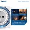 Theben 0260855 timer 26 IP 44 - Analogue Timer for