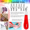 Rubber Block Stamp Carving Block Stamp Making Kit with Cutter