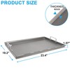 Full-Size Griddle Inserts for Weber Summit 400 Gas Grills, Flat