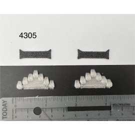 Greenlight 2 Pack 1/43 SUV Length Federal Signal Vector Lightbar Greenlight Police Sheriff