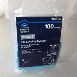 Project Source - Wedge B Tile Leveling System - 1690487 - 100 Pack
