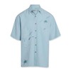 Bamboo Cay Men's Flying Turtles Embroidered Camp Shirt (XX-Large, Chalk