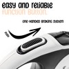 BLUZELLE 16ft Retractable Leash with Reflector Strips, for Medium &
