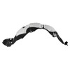 TRQ Front Right Inner Fender Liner Black Passenger Side Compatible