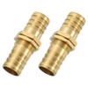 sourcing map 2Pcs 3/4" x 2-1/2" x 1" Hose Barb
