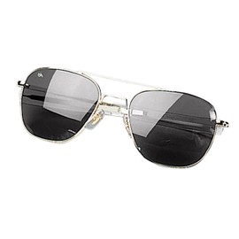Rothco G.I. Type Aviator Sunglasses (Gold/Smoke, 52 MM)