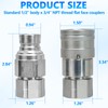 Cplbrb 3/4’’ NPT Flat Face Hydraulic Quick Connect Couplers/Couplings with