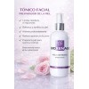 Agua De Rosas Tónico Facial Ácido Hialurónico Hidratante