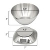 PantryPro Digital Kitchen Scale with Bowl - Stainless Steel 12lbs