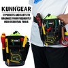 KUNN Tool Pouch with Belt Clip - Adjustable 1.5-Inch Belt